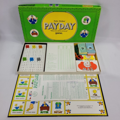 Payday Vintage 1974 Board Game by Parker Brothers C8